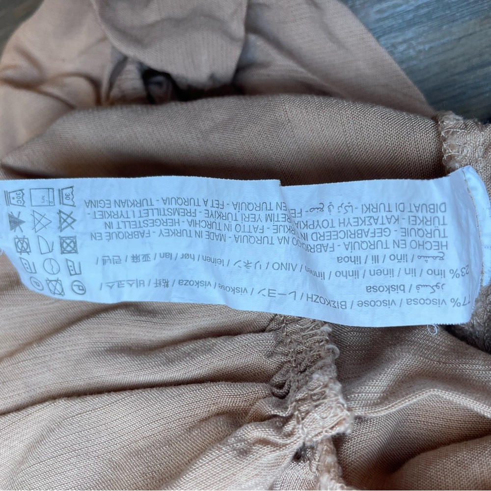 Zara linen blend dress - Picture 6 of 9